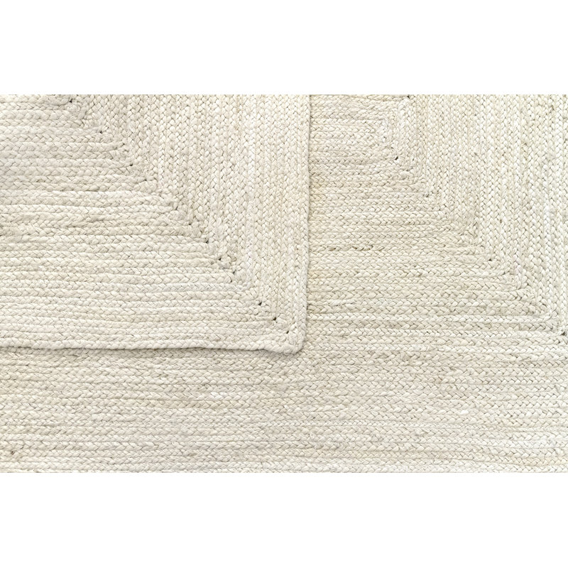 Bay Isle Home Gattis Hand Braided White Rug & Reviews Wayfair.co.uk